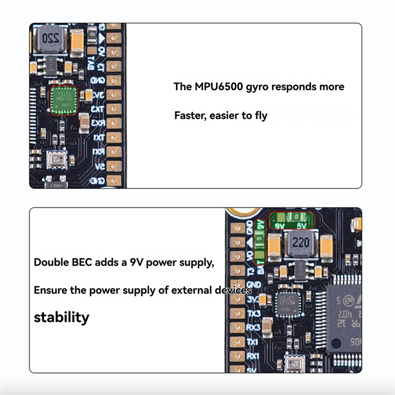 F722 Flight Controller - 80A+F405/F722 STACK, 13 inç FPV Drone