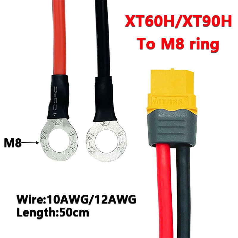 Balance Charger Rc - XT60H/XT90H - M8 Halka Tipi Kablo