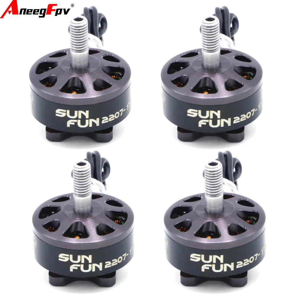 Brushed Drone Motor - 1/4 adet Set Sun Fun 2207