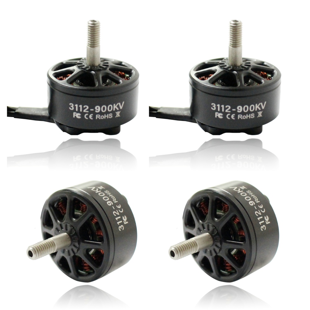 Brushed Drone Motor - 1/4 adet 3112 900KV fırçasız motor,