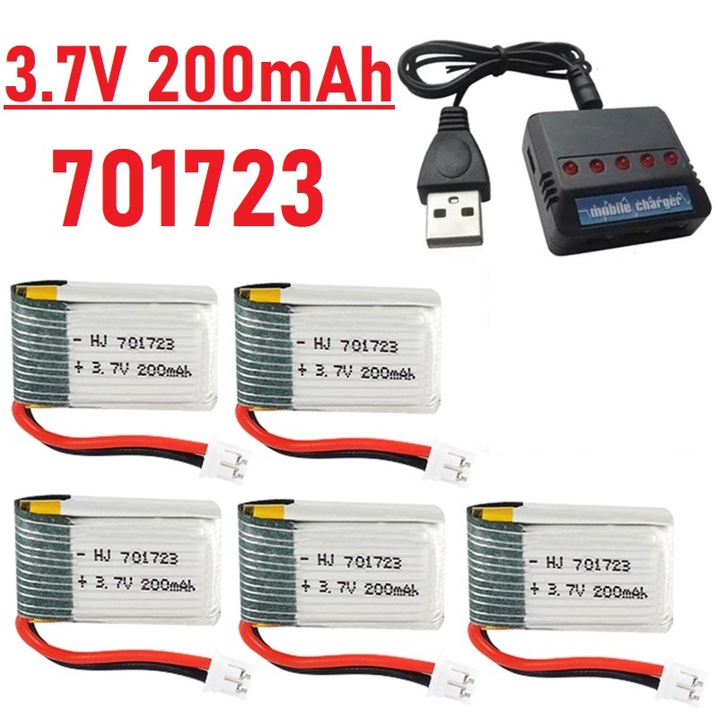 Balance Charger Rc - Yükseltme 3.7V 200mAh pil şarj cihazı