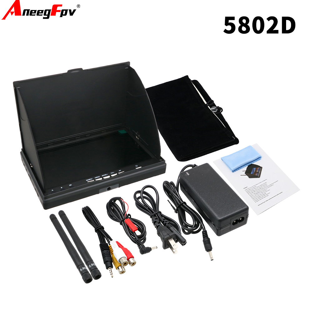 Fpv Goggles - LCD5802D LCD5802S 7 İnç 5.8G 40CH
