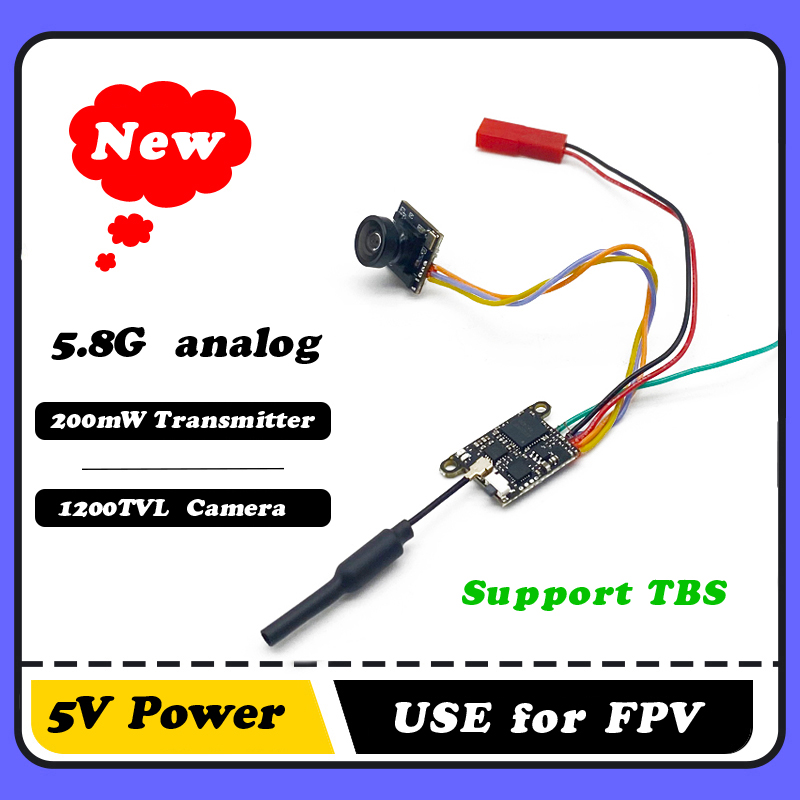 Rc Transmitter - SLONWAKE 5.8G 1200TVL FPV Kamera VTX
