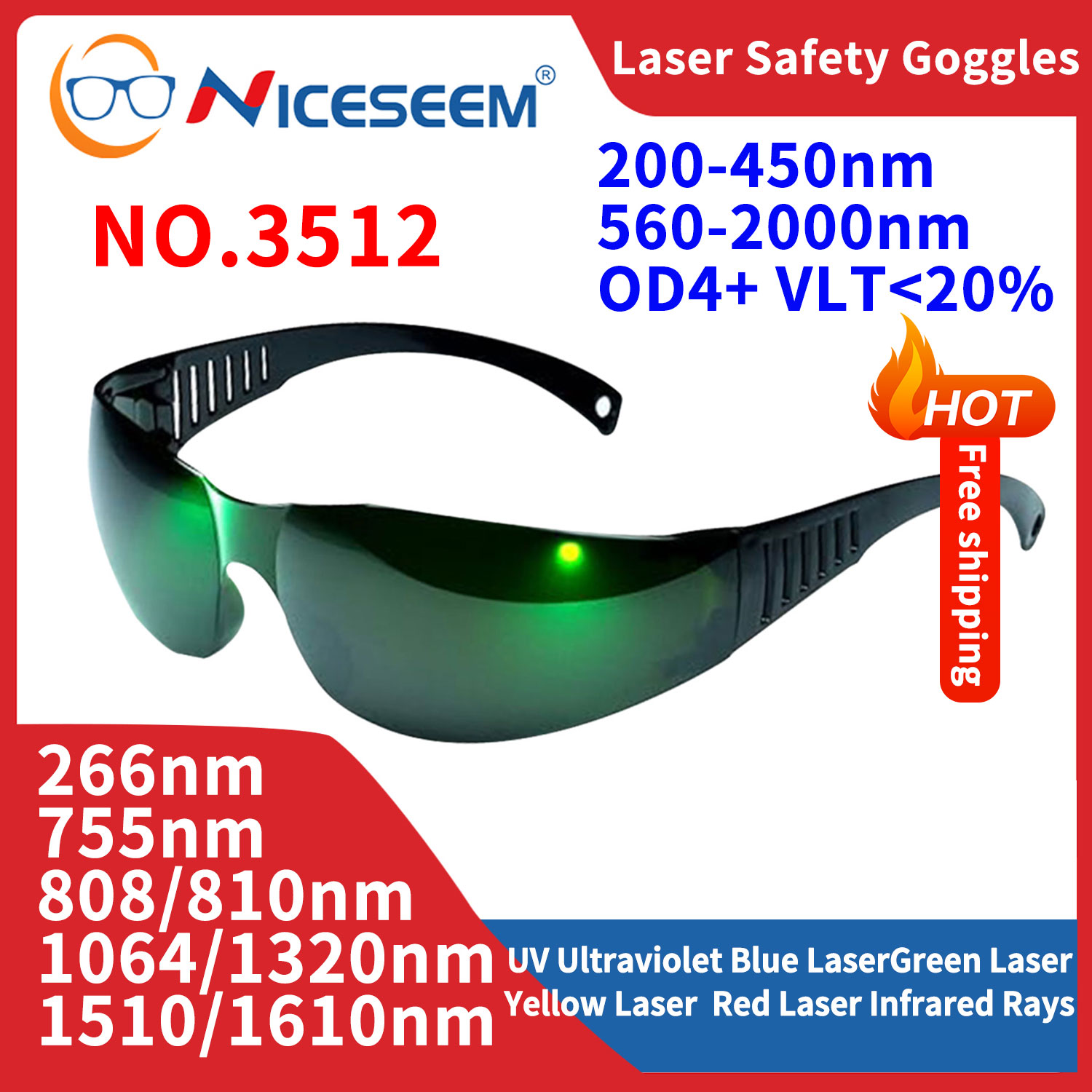 Fpv Goggles - Kurşun gözlük radyasyon gözlük koruyucu güvenlik