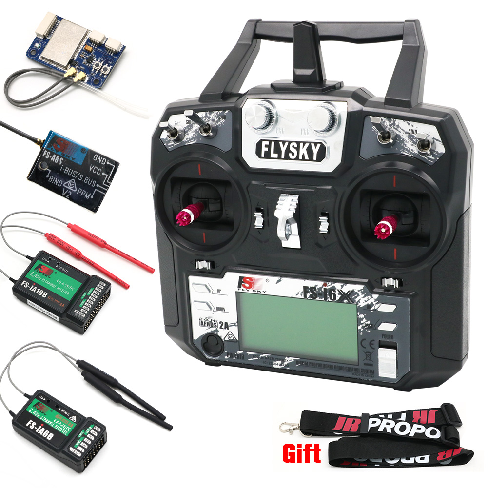 Radio Transmitter 2.4Ghz - FLYSKY FS-i6X FS i6X 10 Kanallı