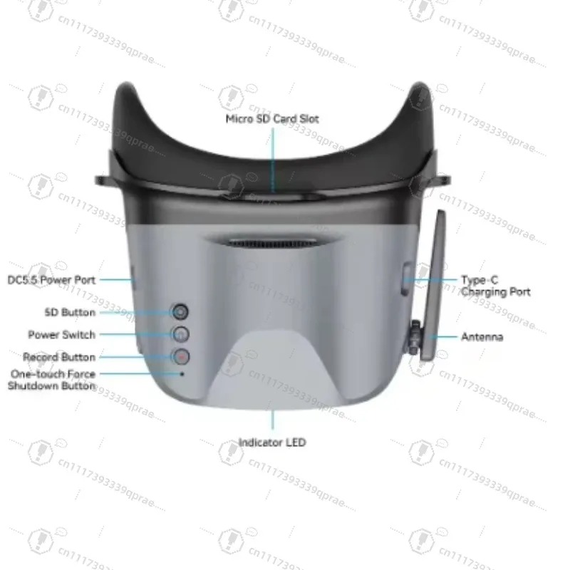 Fpv Goggles - Analog FPV Gözlüğü BETAFPV VR04 4.3
