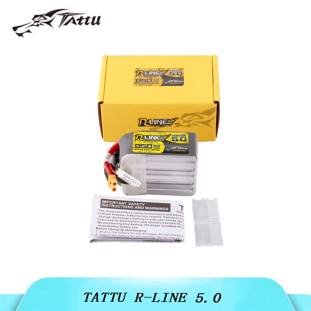 TATTU R-LINE 5.0 3S 4S 6S Lipo - Lipo Battery 6S incelemesi ve fiyatı