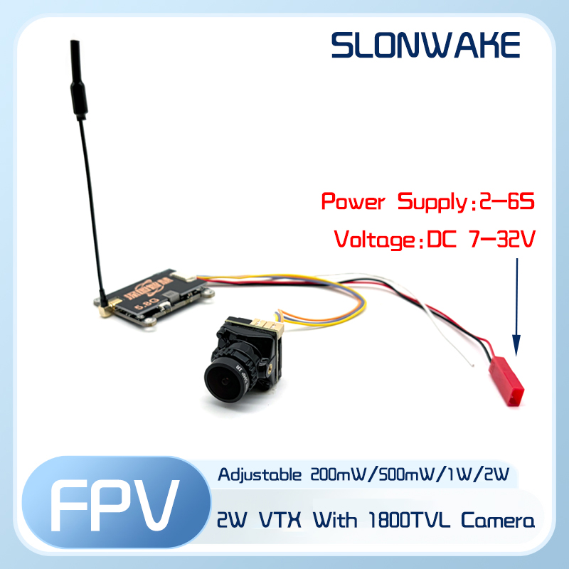 SLONWAKE 5.8G 56CH 2W verici V - Drone With Camera incelemesi ve fiyatı