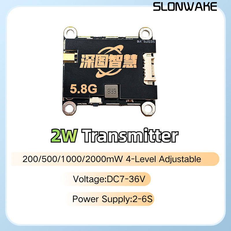 SLONWAKE 5.8G 56CH 2W verici V - Drone With Camera incelemesi ve fiyatı