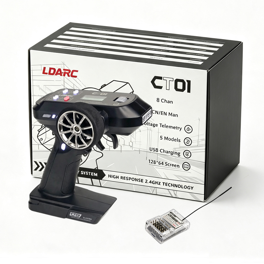 LDARC CT01 2.4G 8CH Çift Yönlü - Radio Transmitter 2.4Ghz incelemesi ve fiyatı