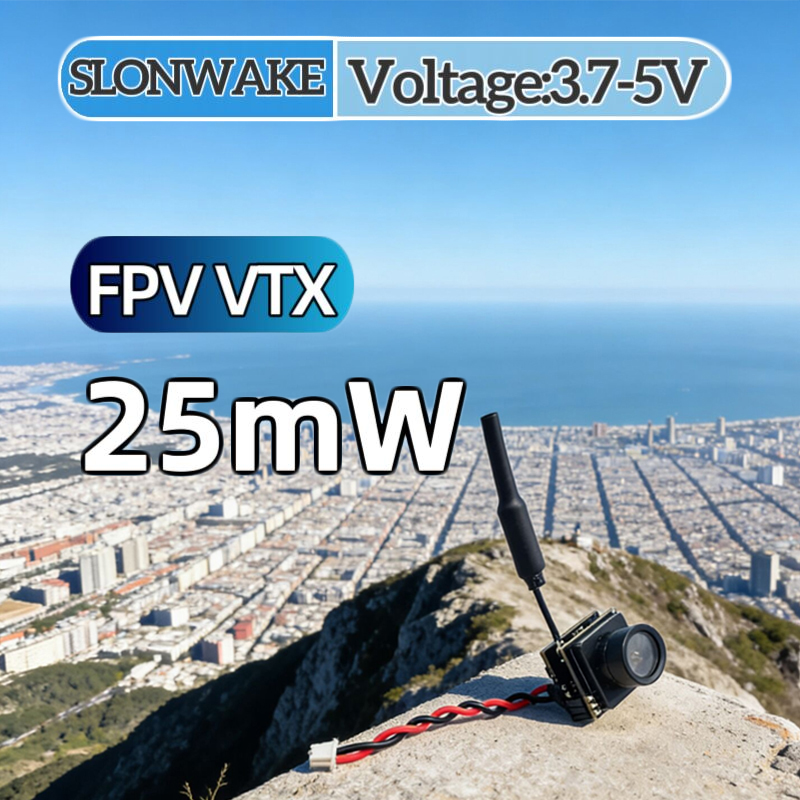 SLONWAKE FPV 25mW güç simülasy - Rc Transmitter incelemesi ve fiyatı