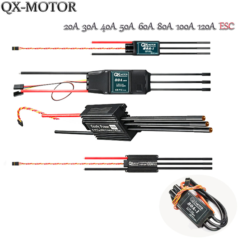 20A-120A Fırçasız ESC Hız Kont - Brushed Drone Motor incelemesi ve fiyatı