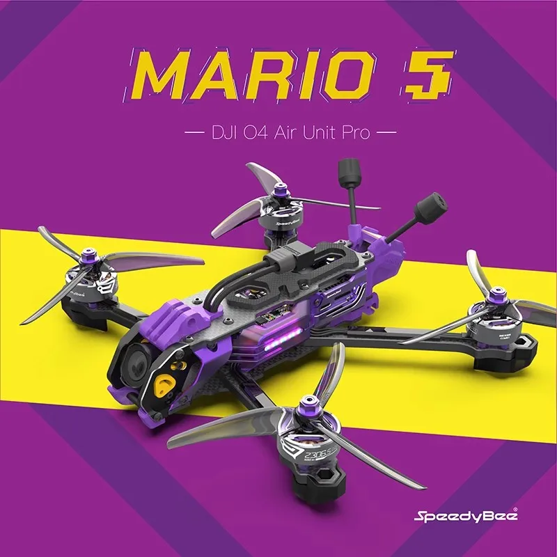 SpeedyBee Mario 5 FPV 5 İnç Dr - Lipo Battery 6S incelemesi ve fiyatı