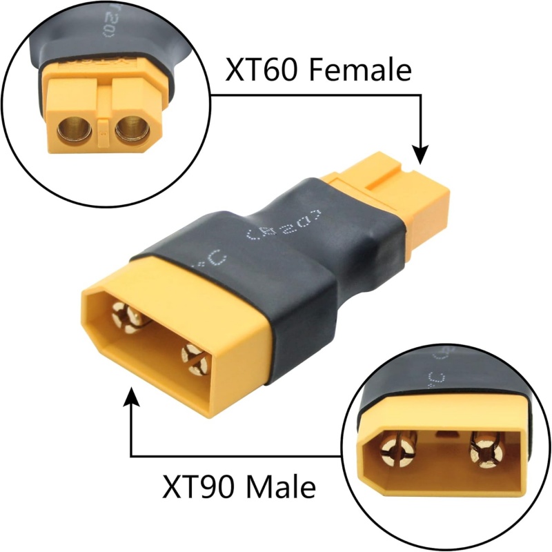 2 adet XT90 - XT60 adaptör, er - Drone Battery Charger incelemesi ve fiyatı