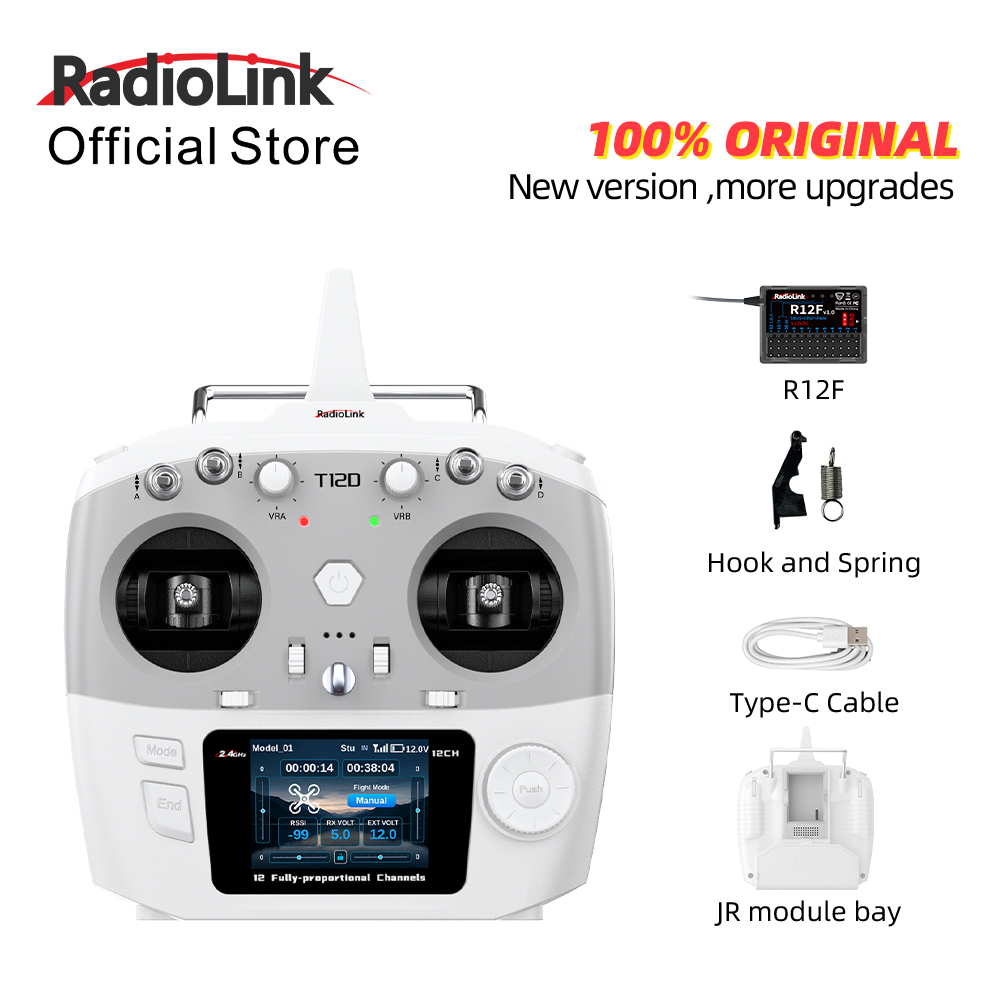 RadioLink T12D JR Modülü, 12 K - Radio Transmitter 2.4Ghz incelemesi ve fiyatı