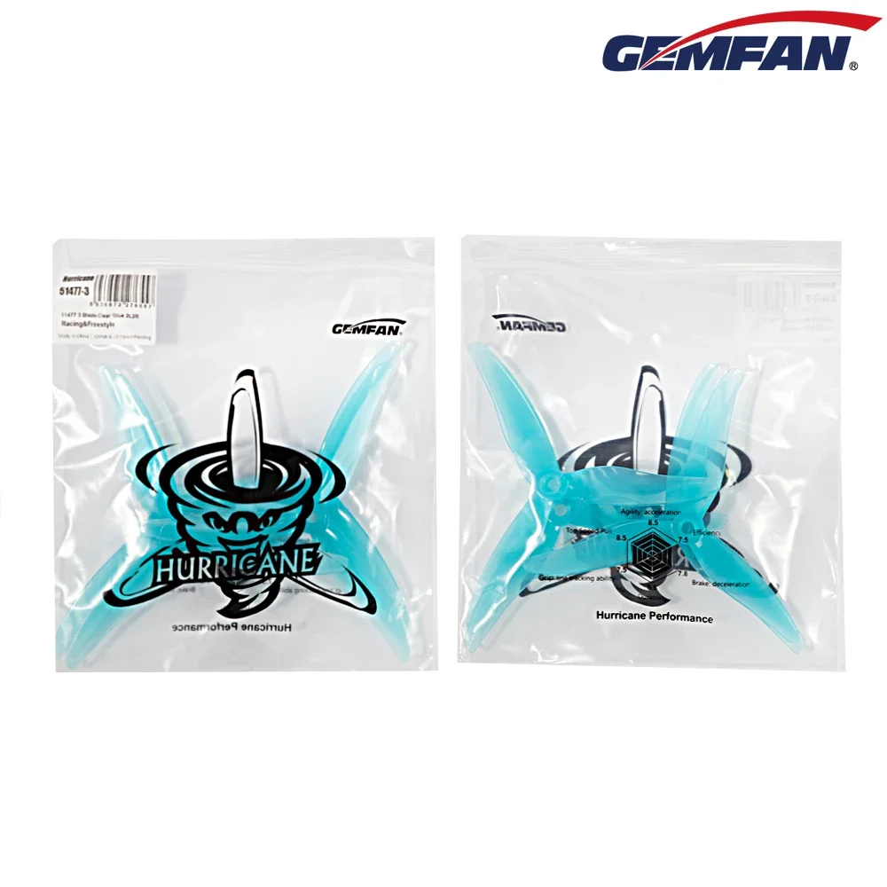 10 çift (10CW + 10CCW) Gemfan  - 5 Inch Propeller incelemesi ve fiyatı