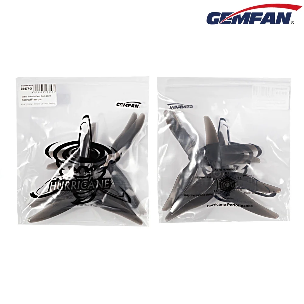10 çift (10CW + 10CCW) Gemfan  - 5 Inch Propeller incelemesi ve fiyatı