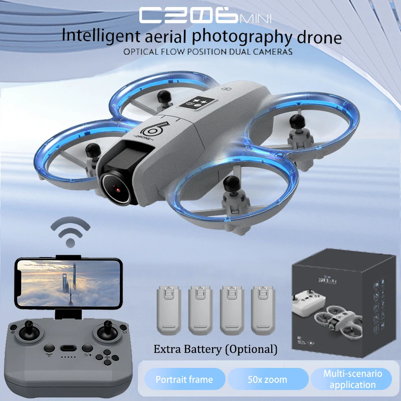 CZ06 Mini RC Quadcopter Drone  - Brushed Drone Motor incelemesi ve fiyatı