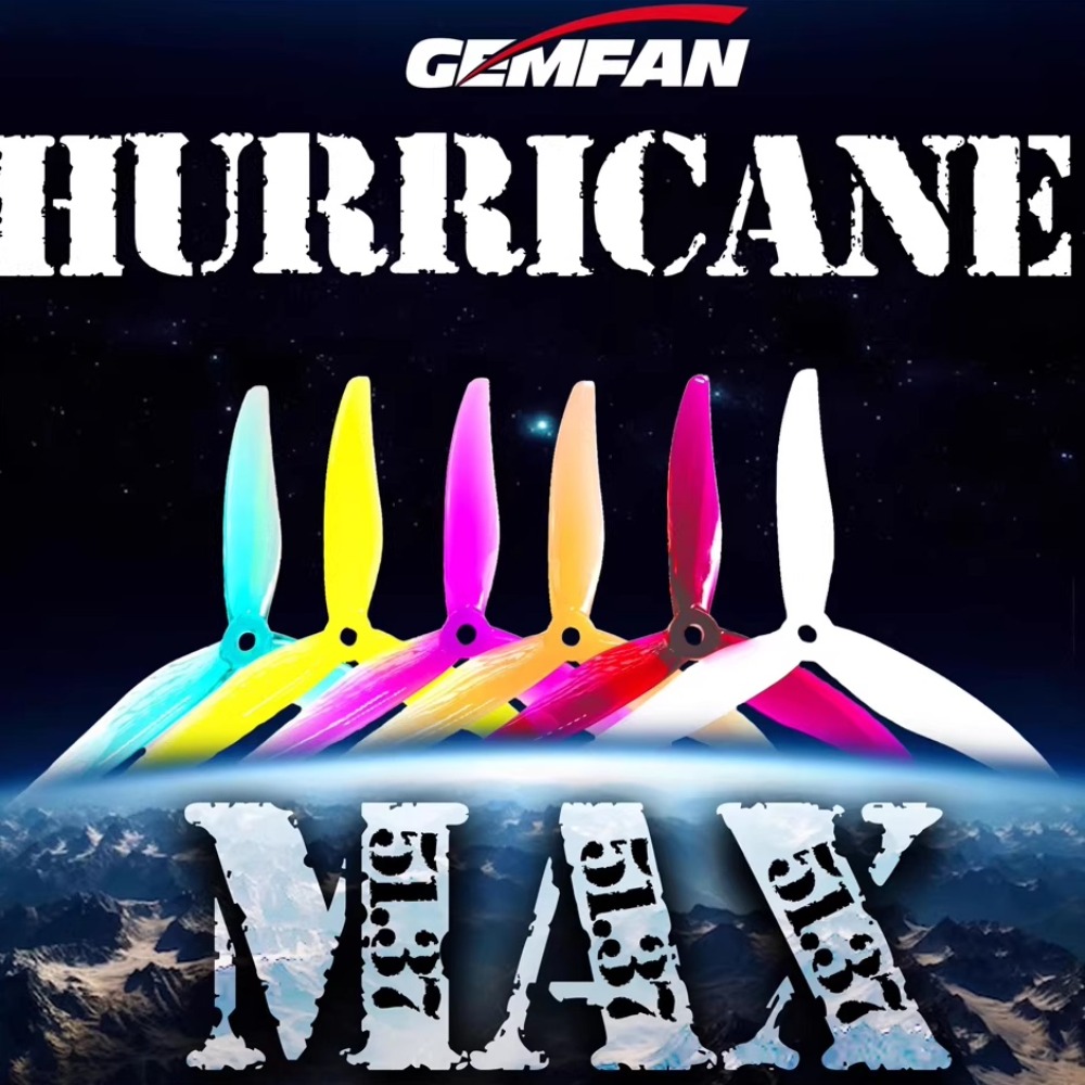 2 çift Gemfan Hurricane 51377  - 5 Inch Propeller incelemesi ve fiyatı