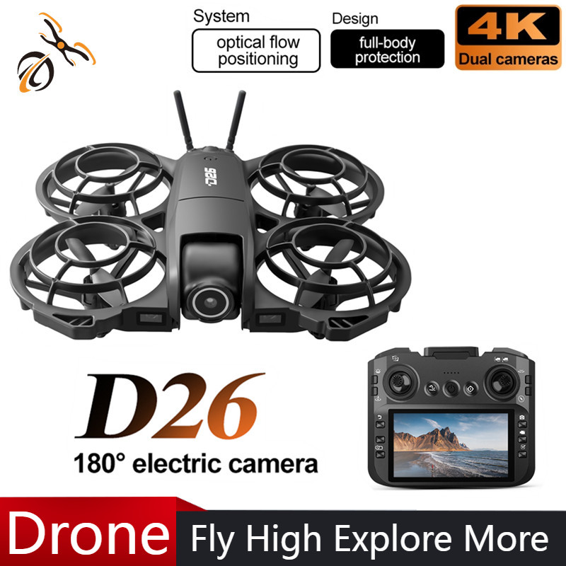 D26 Drone 4K Hava Çekimi HD 18 - Brushed Drone Motor incelemesi ve fiyatı