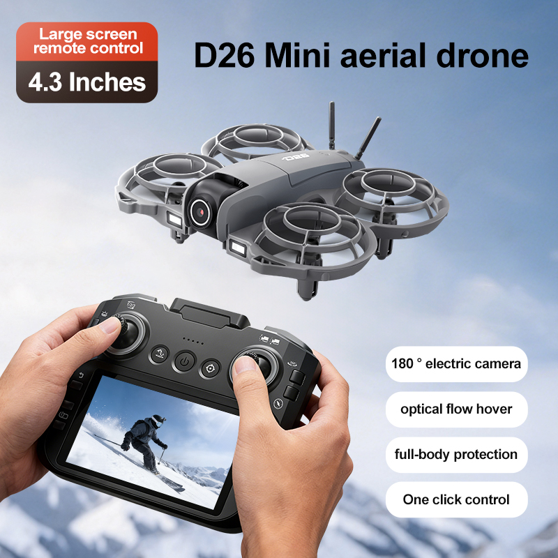 D26 Drone 4K Hava Çekimi HD 18 - Brushed Drone Motor incelemesi ve fiyatı