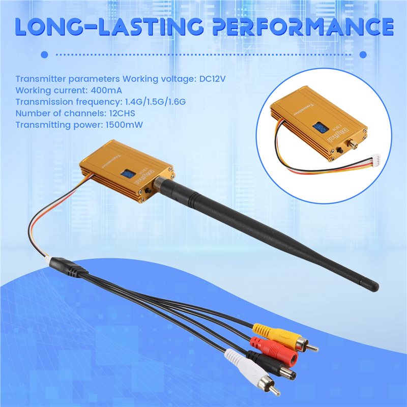 A48U 1.5G 1.5W FPV VTX 12 Kana - Rc Transmitter incelemesi ve fiyatı