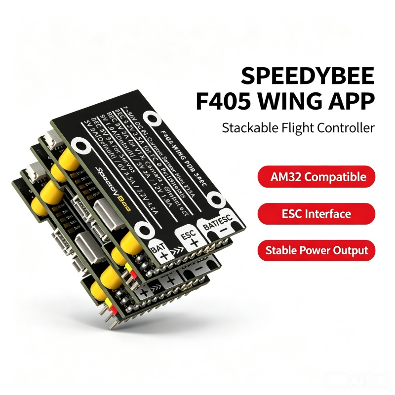 SpeedyBee F405 Wing APP Sabit  - F405 Flight Controller incelemesi ve fiyatı