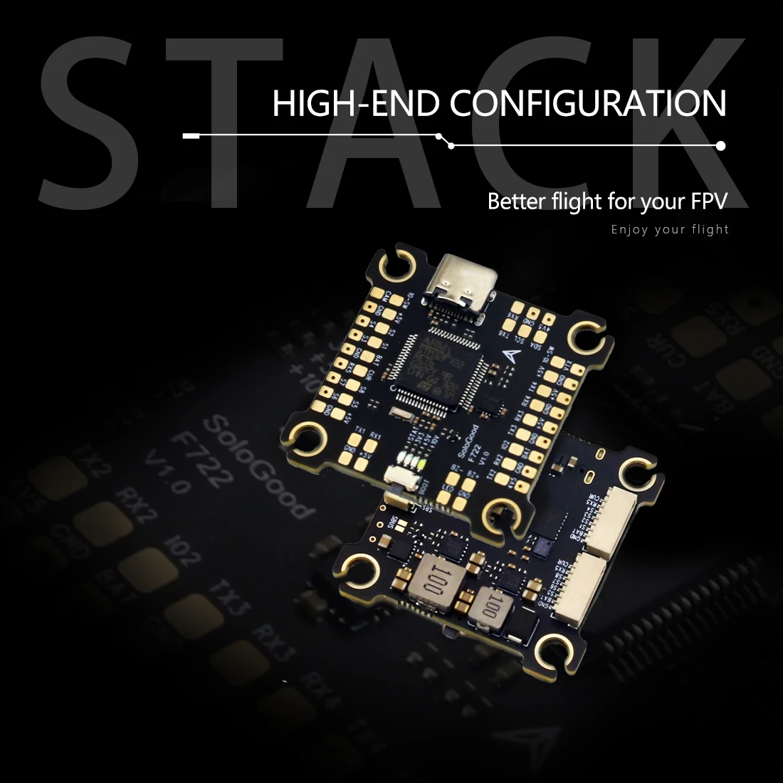 SoloGood F722 60A Stack ICM426 - F722 Flight Controller incelemesi ve fiyatı