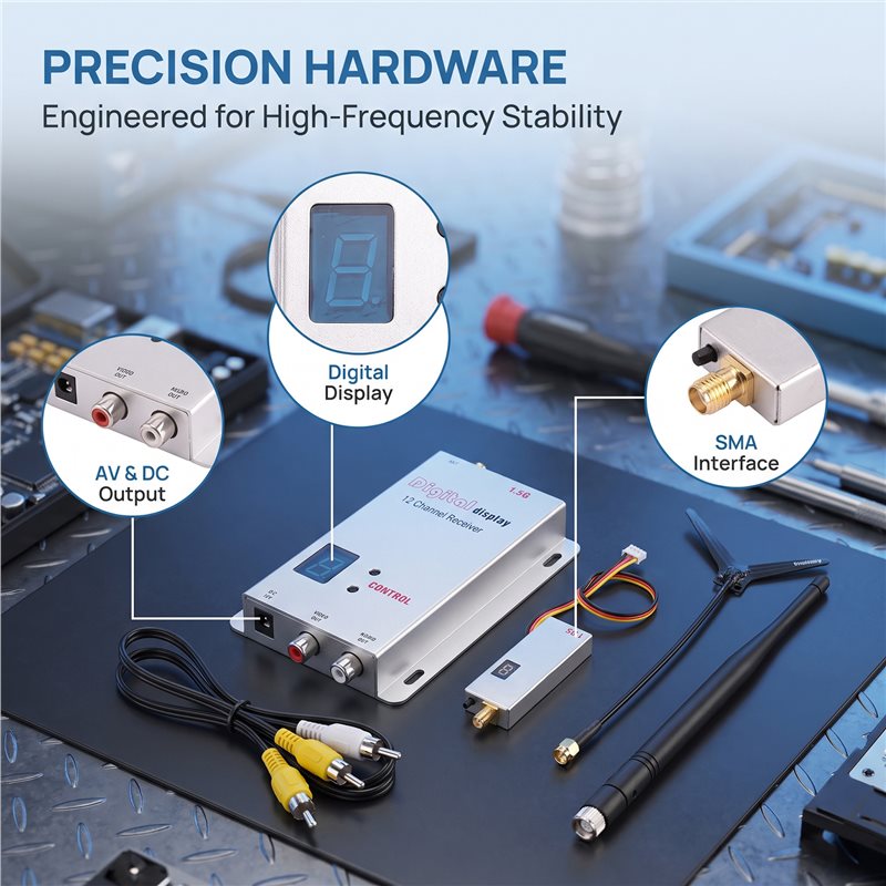 WOTT-12CH 2000Mw, FPV video ve - Rc Transmitter incelemesi ve fiyatı