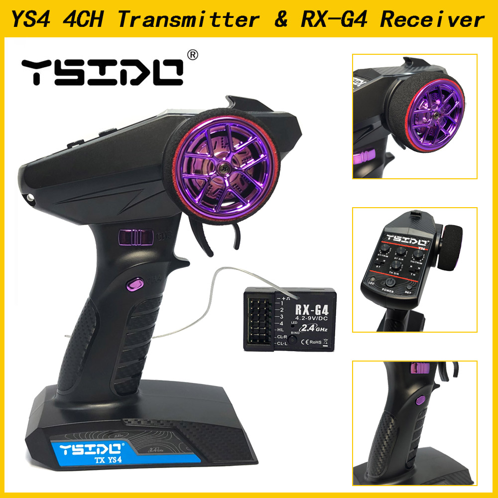 YSIDO YS4 2.4 GHz 4CH Radyo Si - Radio Transmitter 2.4Ghz incelemesi ve fiyatı