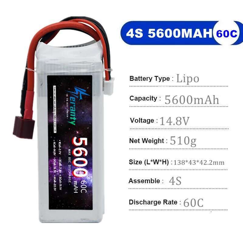 TERANTY 5600MAH 60C 2S 3S 4S 6 - Lipo Battery 6S incelemesi ve fiyatı