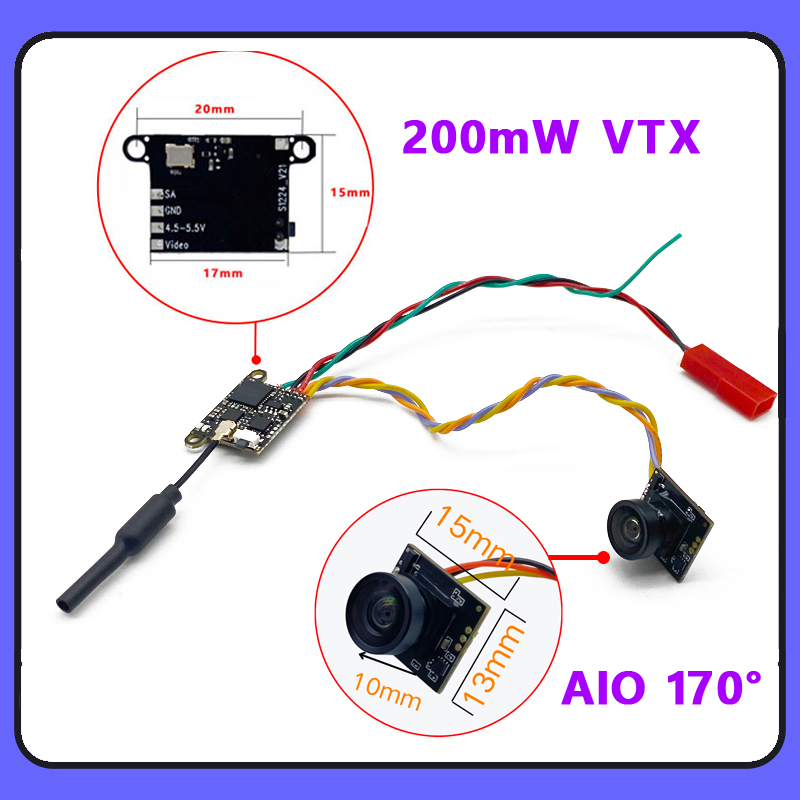 SLONWAKE 5.8G 1200TVL FPV Kame - Rc Transmitter incelemesi ve fiyatı