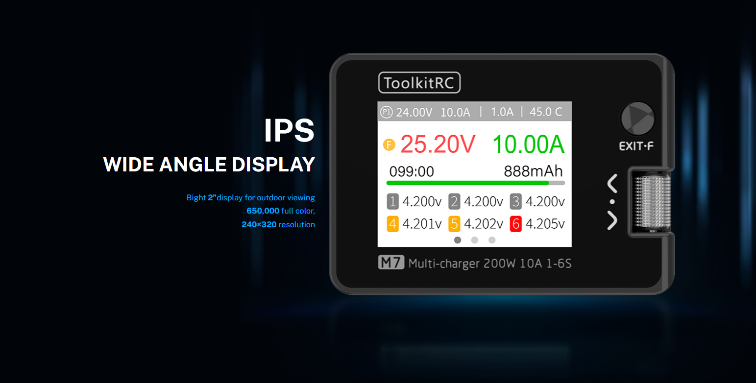 ToolkitRC M7 Lityum Pil Dengel - Balance Charger Rc incelemesi ve fiyatı