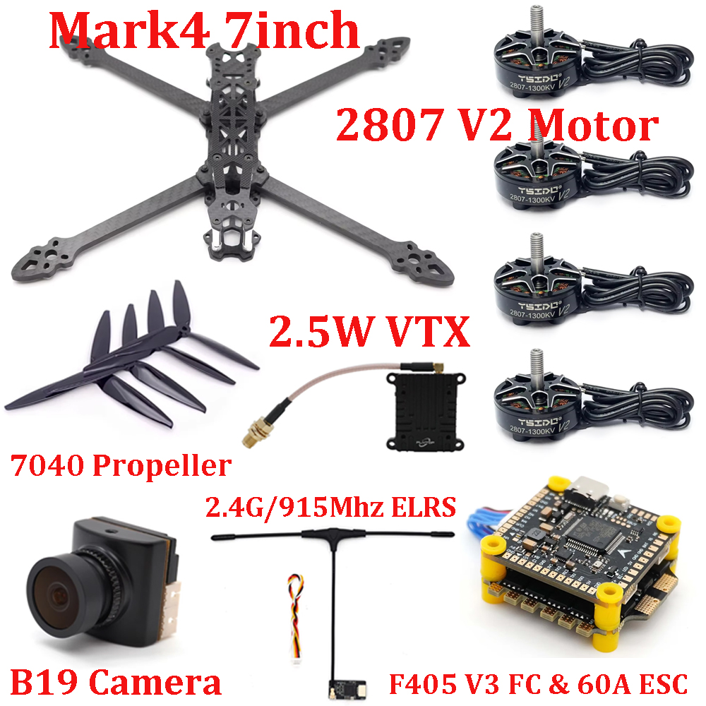 Mark4 7 inç Çerçeve Kiti F405  - F405 Flight Controller incelemesi ve fiyatı