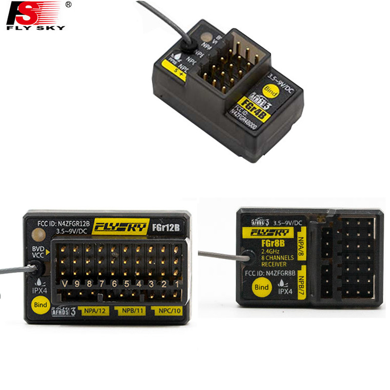 Flysky FGr4B FGr8B FGr12B 2.4  - Radio Transmitter 2.4Ghz incelemesi ve fiyatı